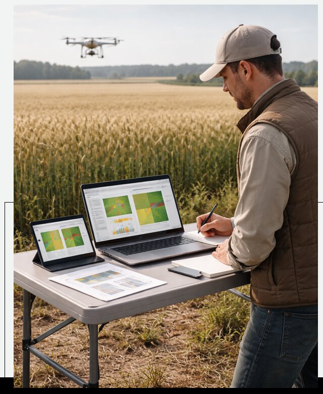 Система AI прогнозирования урожайности для точных агрономий в Людинове