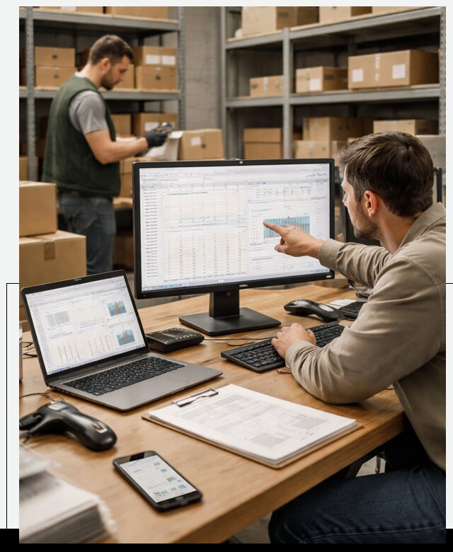 Автоматизация торговых сетей: ERP и учёт в Людинове под ключ