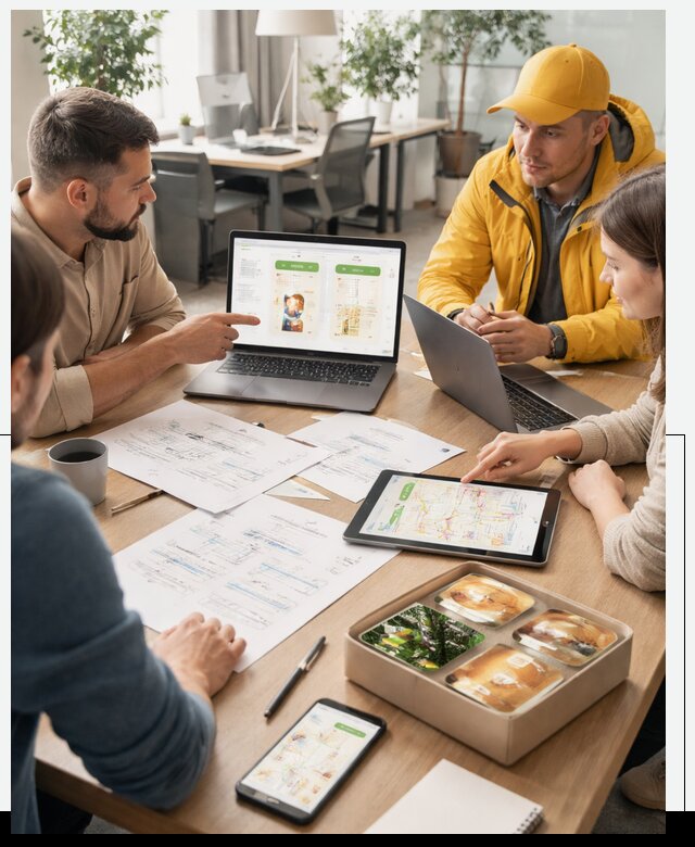 Разработка агрегатора доставки еды в Людинове от 15267 р., АвикейЛюд