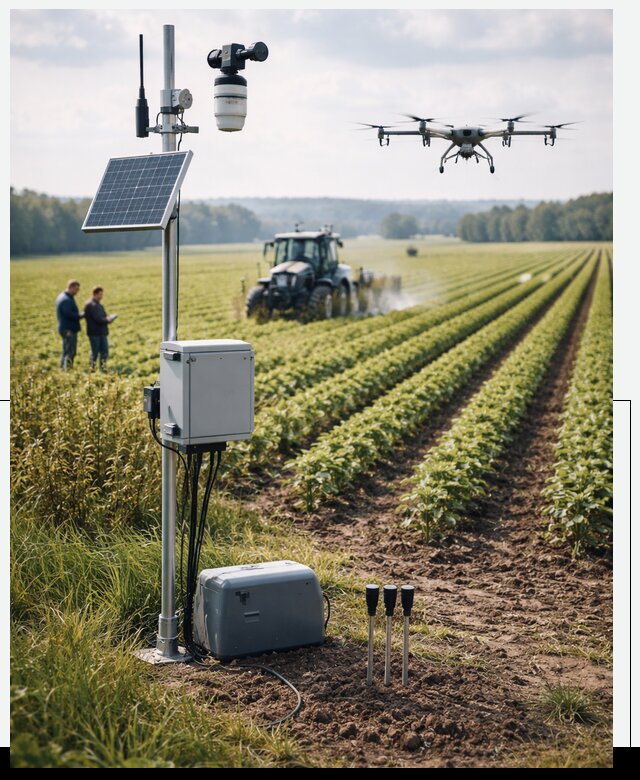 Разработка IoT мониторинга полей в Людинове от 8651 р. | АвикейЛюд