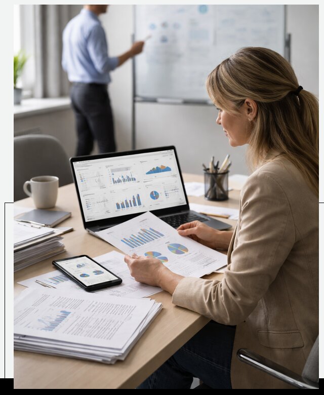 Аналитика успеваемости обучения и отчётность в Людинове