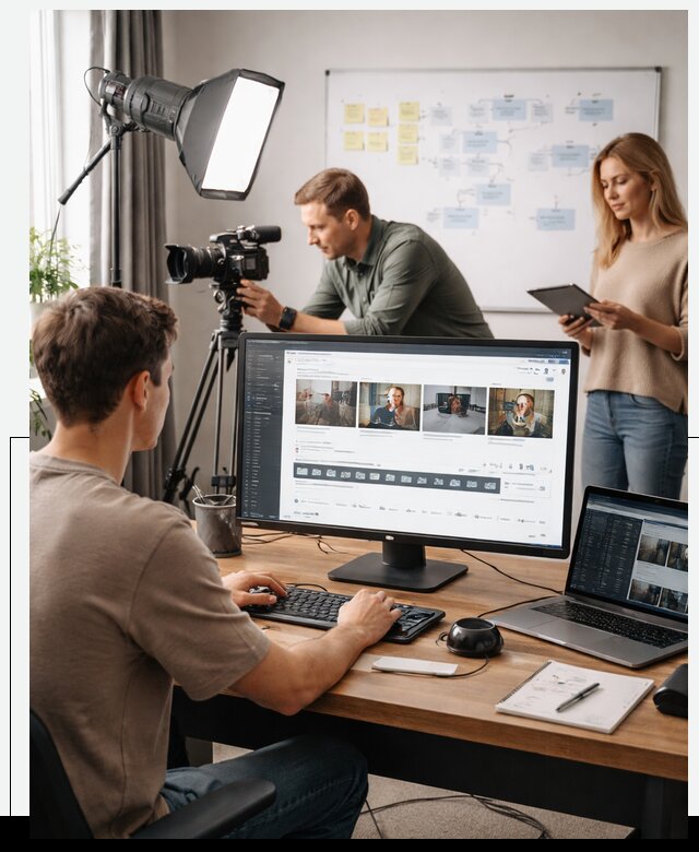 Платформа видеохостинга для онлайн обучения в Людинове