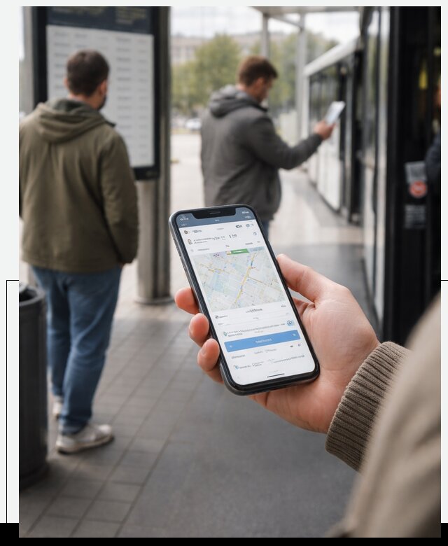 Мобильное приложение для пассажиров в Людинове с оплатой и расписанием